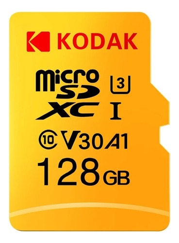 Tarjeta Memoria Micro Sd Kodak 128gb 4k Uhs-1(u3) A1 Clase10