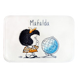 Alfombra Salida De Baño Mafalda Memory Foam Antideslizante
