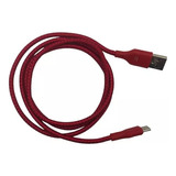 Cable Usb Tipo C Somostec Trenzado Carga Rápida 3.1 A 1m