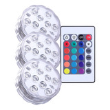 Kit 3 Disco De Led Piscina Banheira Tanques Spas Iluminação