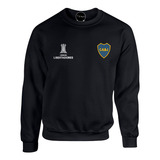 Buzo Saco Crewneck Deportivo Boca Junior Copa Libertadores