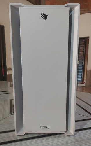 Gabinete Gamer Branco Pichau Hx550 W Com 3 Fans Vidro Temp