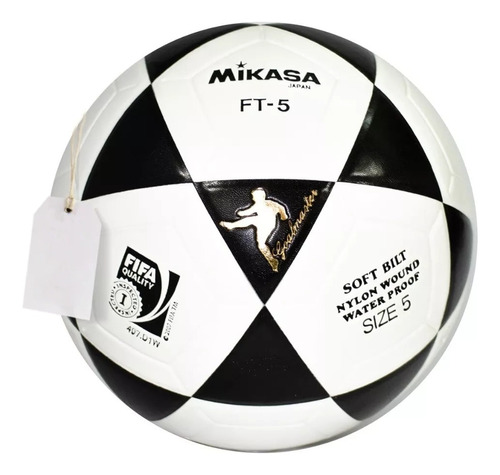 Balón Fútbol Mikasa Ft-5 #5 Clásico Original