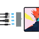 Adaptador De Conector Usb C Tipo C A Hdmi Pd Usb De 3,5 Mm