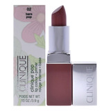 Lápiz Labial Clinique Pop Lip Color + Primer 02 Bare 3,8 Ml