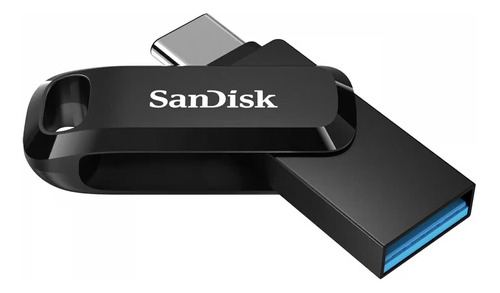 Pendrive Sandisk Ultra Dual Drive Go 128gb Usb-c Usb-a Negro