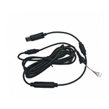 Cable Control Alámbrico Negro Compatible Con Xbox 360