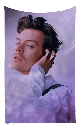 Frazada Cobija Harry Styles Cantante Pop Ultra Suave