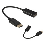 Adaptador Convertidor Displayport Dp A Hdmi