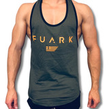 Musculosa Sudadera Reborde Hombre Gym Fit Bandera Fuark Al 