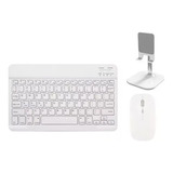 Kit De Teclado Bluetooth Con Ratón Para Teléfonos/tabletas B