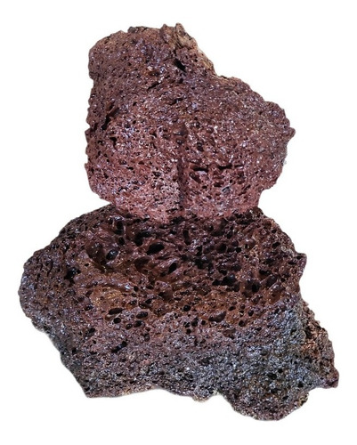 Piedra Roca Volcánica Roja Acuarios Plantados Marino X 5 Kg