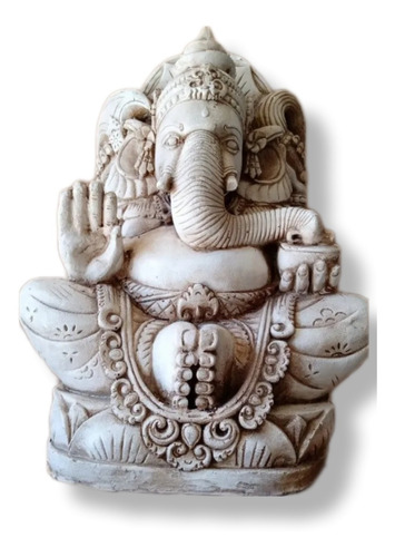 Ganesha Gigante Grande 55 Cm Altura Apto Exteriores Envios 