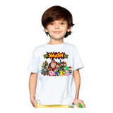 Playera Niño Super Smash Bros 64 Nintendo 64 Personajes