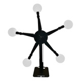 Resetting And Rotate The Metal Shooting Target Stand With 5 