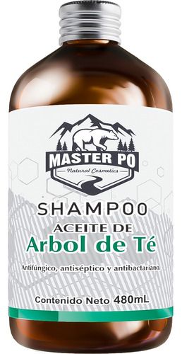 Shampoo Aceite Árbol De Té/tea Tree Master Po Detox Orgánico