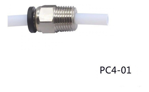 Acople Teflon Ptfe Conector Neumatico Extrusor Pc4-01 Pasant