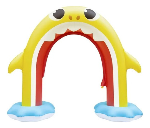 Arco De Agua Baby Shark Pinkfong Inflable De Alberca