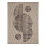 Tapete Sisal Eco-nature Nascente Bege/chumbo 200x300 Cm 2x3m