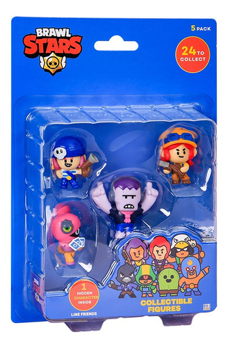 Figuras Coleccionables Brawl Stars Pack X5