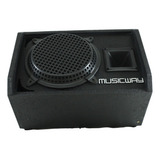 Caixa Acústica Retorno Musicway 200w Rms Passiva Mwp10r