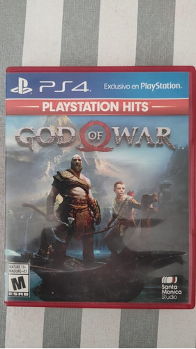 Juego Ps4 God Of War Edición Play Station Hits Usado Fisico.