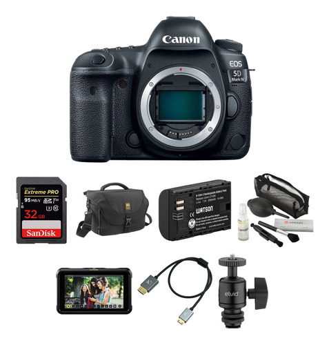 Canon Eos 5d Mark Iv Dslr Camara Body Con Pro Monitoring Kit