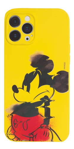 Funda Silicone Case Con Pc Disney Mickey Para iPhone 12 Pro