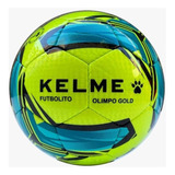 Balón Futbolito Kelme Olimpo Gold Nº4 // Color Verde Limón