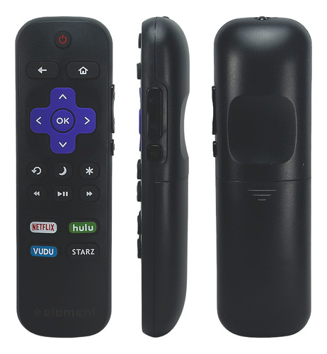 Control Compatible Element Tv Rok U Netflix Hulu Vudu Starz