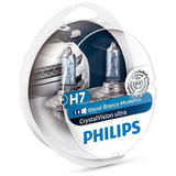 Lampara H7 Philips Crystal Vision Ultra Original