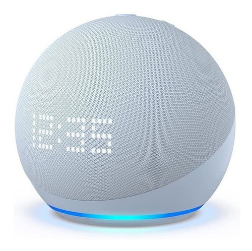 Amazon Echo Dot 5ta Gen Reloj Asistente Virtual Alexa Azul