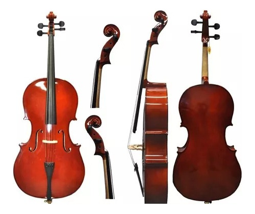 Violoncelo (cello) Brescia - Leia - O Mais Barato Do Brasil