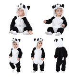 Mameluco, Pijama Oso Panda Para Bebe