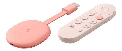 Google Chromecast Tv 4ª Generación Color Rosa 4k 