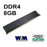 Memória Ram Color Preto  8gb 1 Win Memory Wh5sd8g8c3uaz