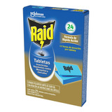 Raid Tabletas Antimosquitos X 24.u Pack X 3