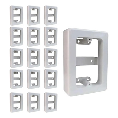 Caja Universal Eléctrica de PVC para Canaleta ELECTROMAS M9000 Blanca, Pack de 15 | MercadoLibre