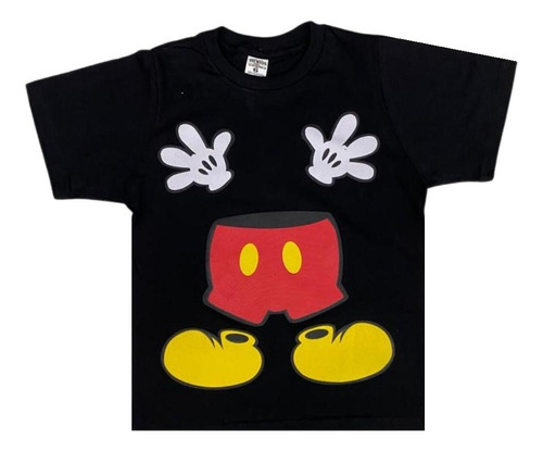 Camiseta Camisa Infantil Mickey Roupa 100% Algodão