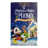 Película Vhs La Navidad Mágica De Mickey (2001) Disney