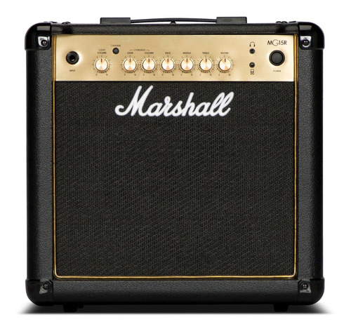 Amplificador De Guitarra Marshall Mg15 Gr Gold Reverb 15w