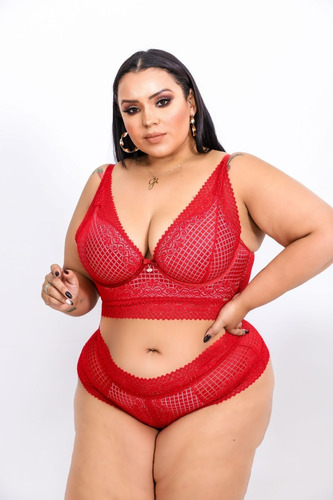 Calcinha Plus Size Sexy Erótica -calcinha Renda Lacradora 