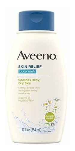 Aveeno Skin Relief Body Wash With Chamomile Scent & Soo