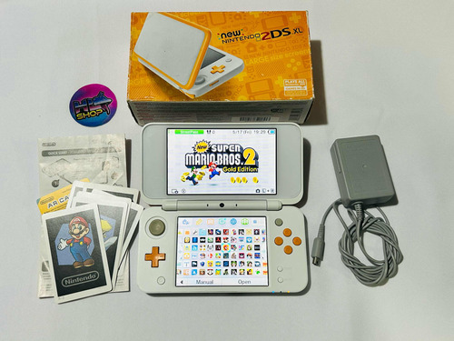 New Nintendo 2ds Xl Completo + Sd 64gb