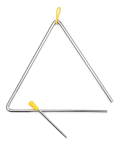 Campana Triangular Con Percusión Con Mazo De Campana De Acer