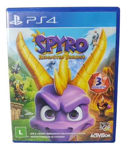 Spyro Reignited Trilogy  Standard Edition Activision Ps4 Fís