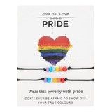 Pulsera Pride Arcoíris Orgullo Gay Lgbt Pareja Amor