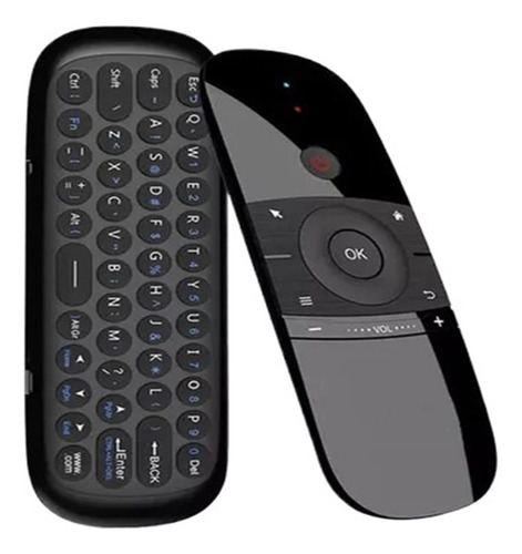 Teclado Inteligente Remote W1 Inalámbrico Para Tv Air Box Co