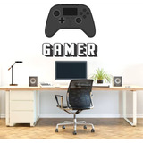 Adesivo De Parede Infantil Gamer Jogo  50cmx 70cm Mod11