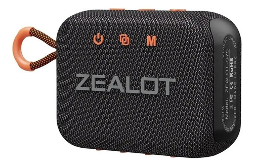 Bocina Bluetooth 5.2 Portátil Waterproof Ipx6 Zealot S75